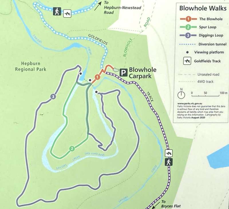 Hepburn - The Blowhole Map