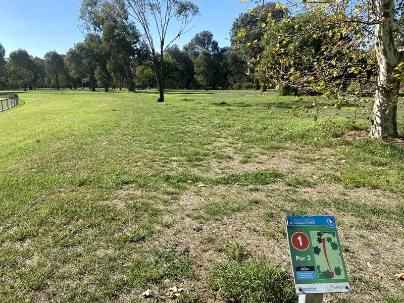 HP Barr Reserve Disc Golf (Wangaratta)