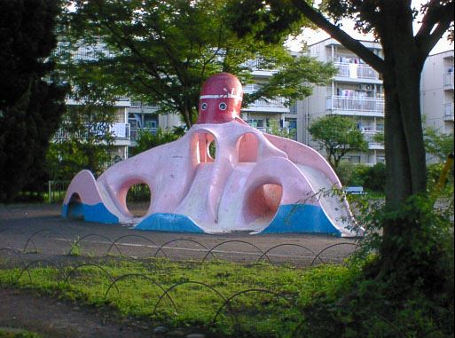 Octopus Playgrounds in Japan