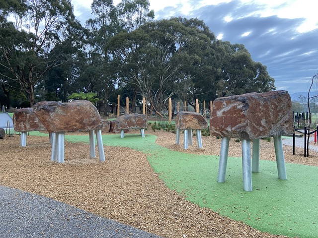 Jells Park Yabbie Hill Playspace, Waverley Road, Wheelers Hill