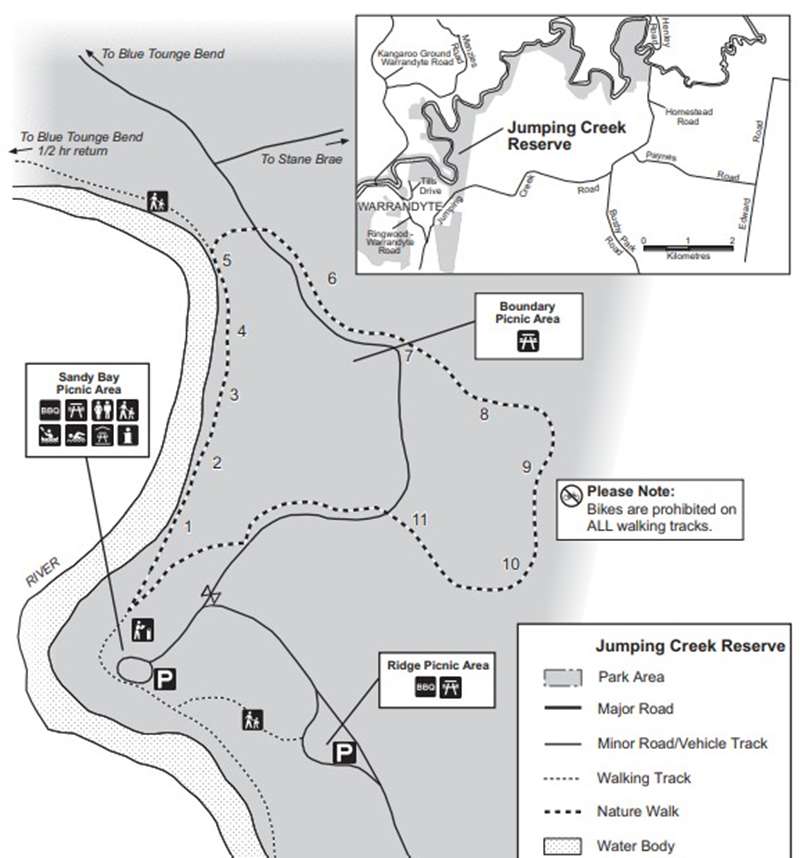 Jumping Creek Nature Walk (Warrandyte North)