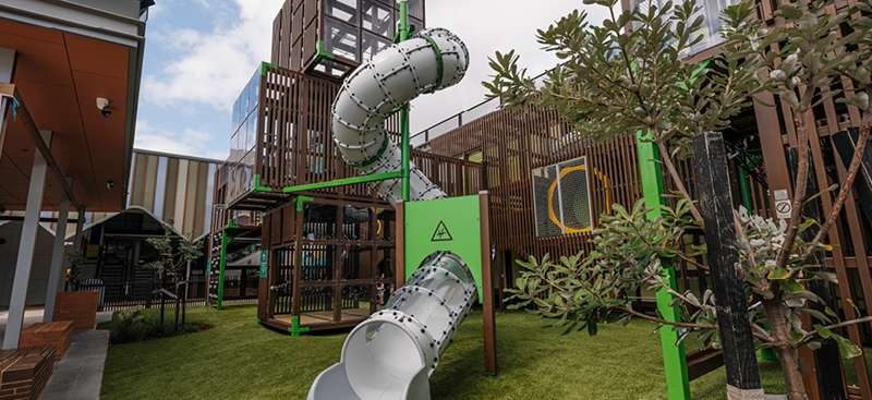 Karingal Hub, Karingal Outdoor play area