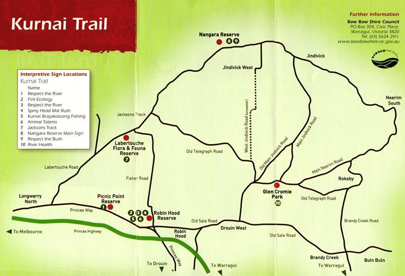 Kurnai Trail Map