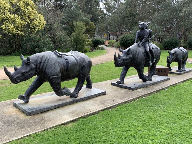 La Trobe University Sculpture Park Bundoora