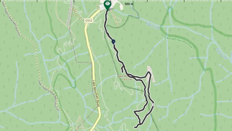 Lake Mountain Summit Walk