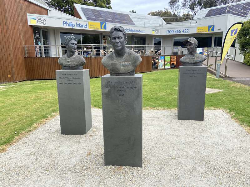 Legends of MotoGP Bronze Busts (Phillip Island)