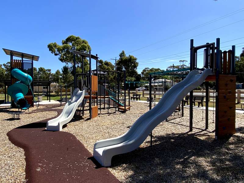 Lethbridge Recreation Reserve Playground, Russell Street, Lethbridge