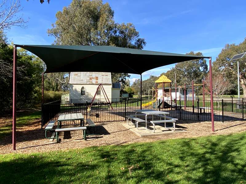 Moyhu Lions Park Playground, Wangaratta-Whitfield Road, Moyhu