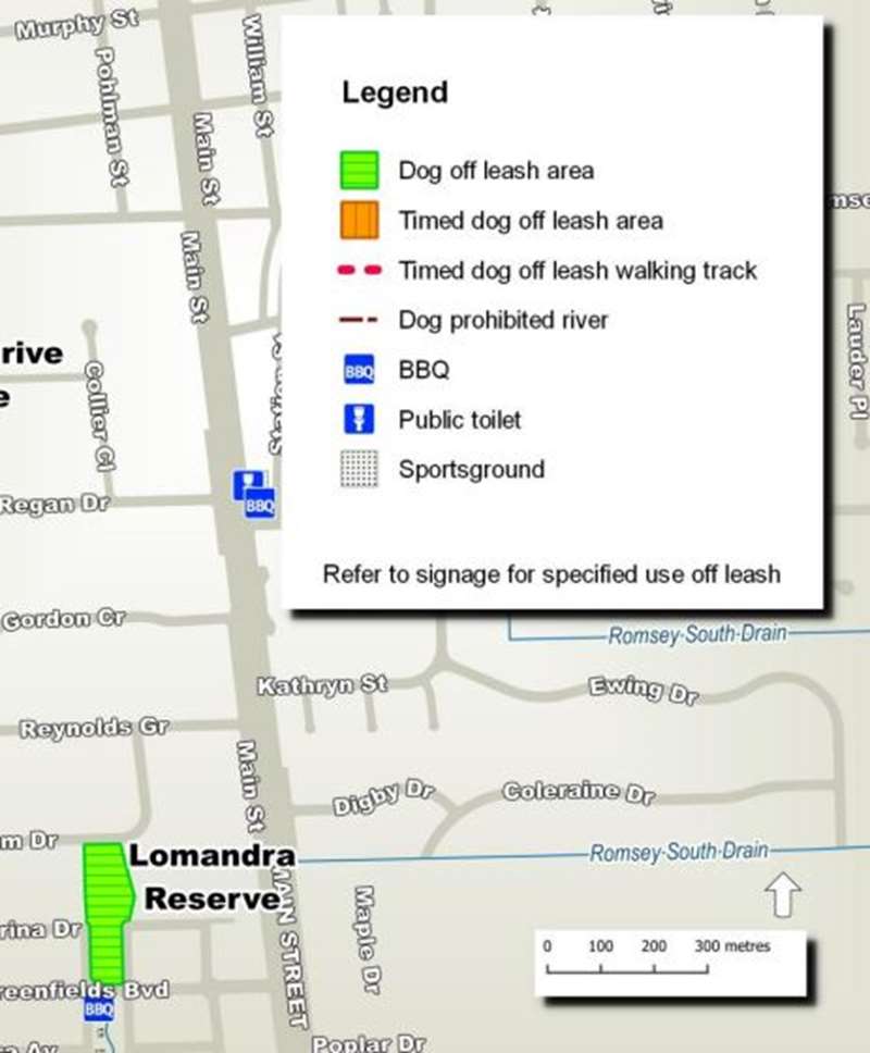 Lomandra Reserve Dog Off Leash Area (Romsey)