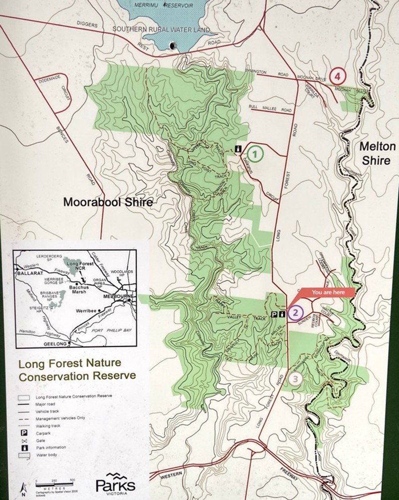 Long Forest Flora and Fauna Reserve Map