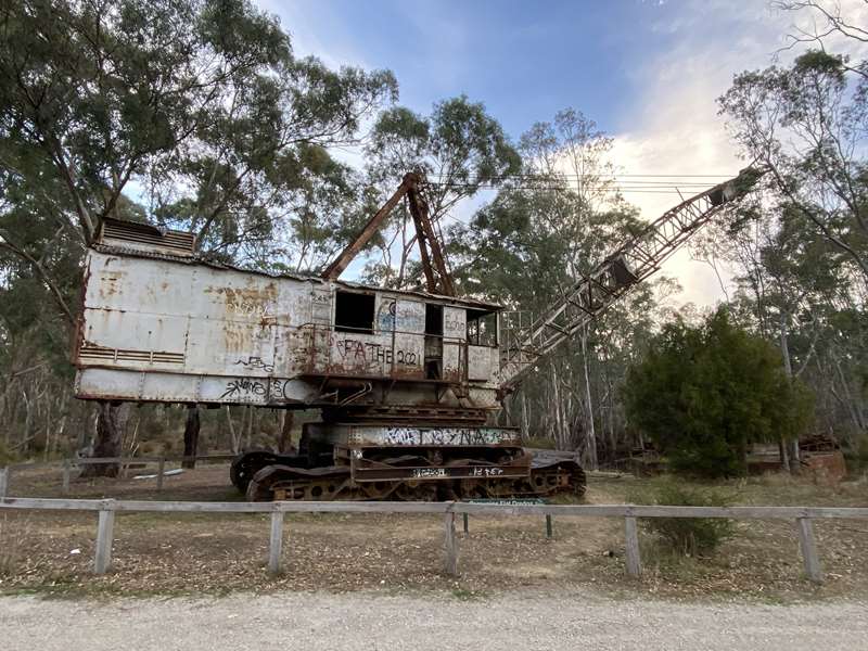 Maldon - Porcupine Flat Gold Dredge and Dragline