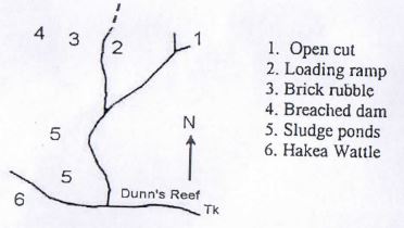 Dunn's Reef Map