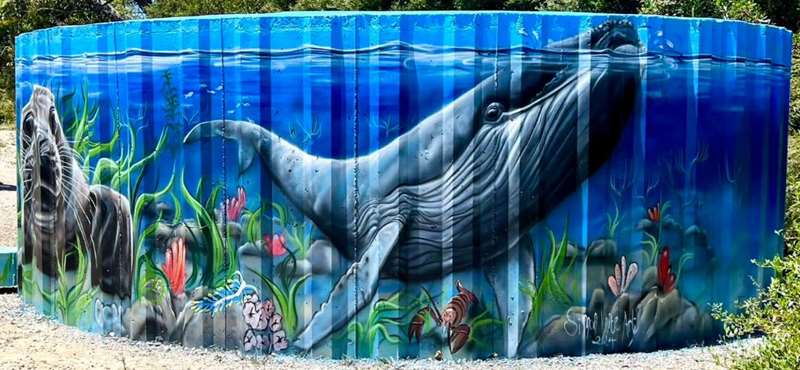 Marlo Water Tank Art