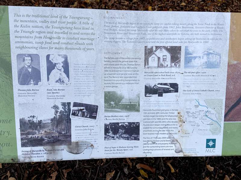 Marysville Triangle Heritage Walking Trail