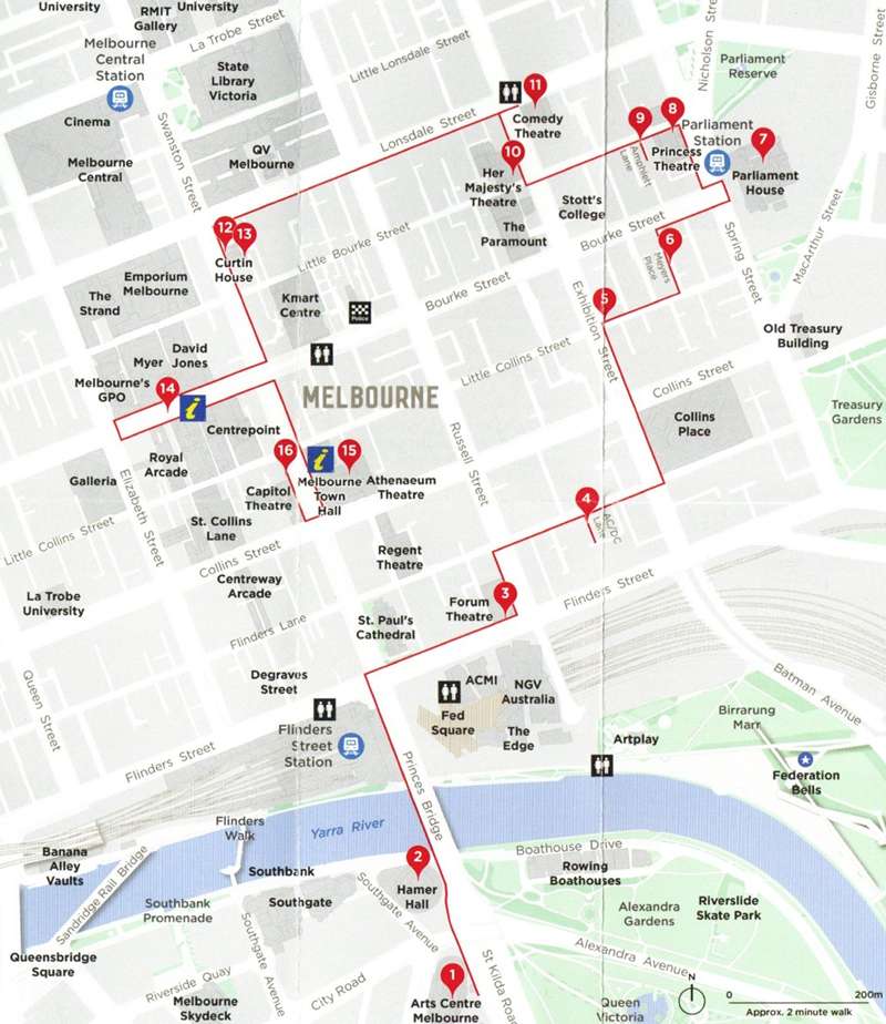 Melbourne Music Walk (Central Melbourne)
