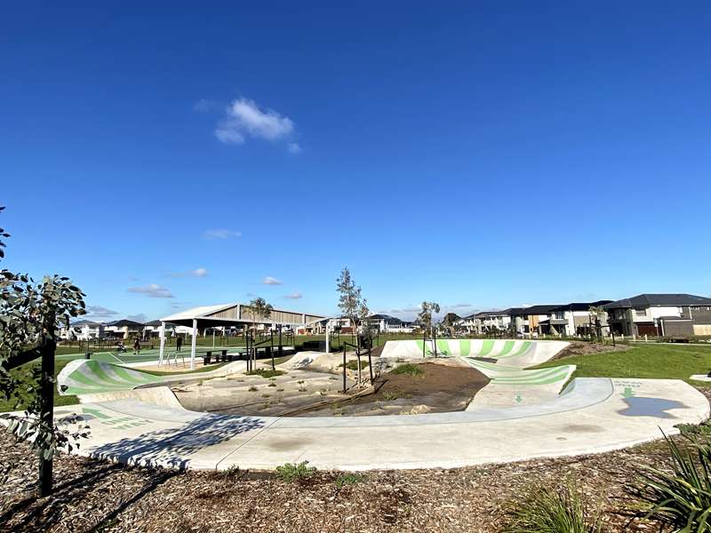 Meridian District Park Pump Track (Clyde North)
