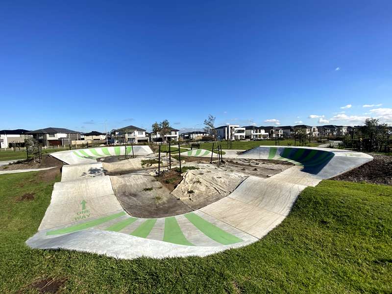 Meridian District Park Pump Track (Clyde North)