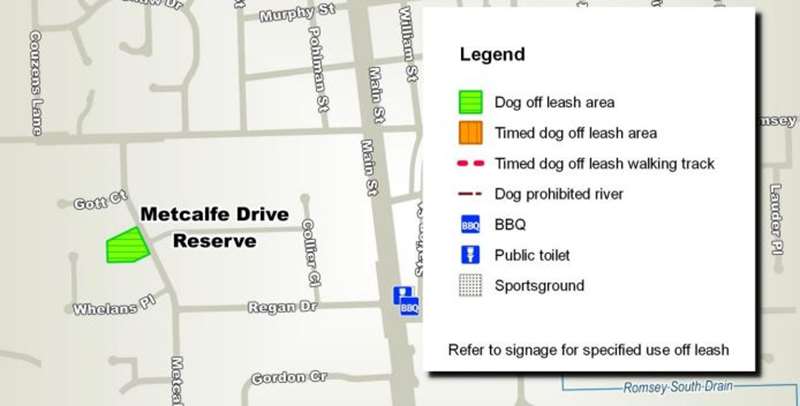 Metcalfe Drive Reserve Dog Off Leash Area (Romsey)