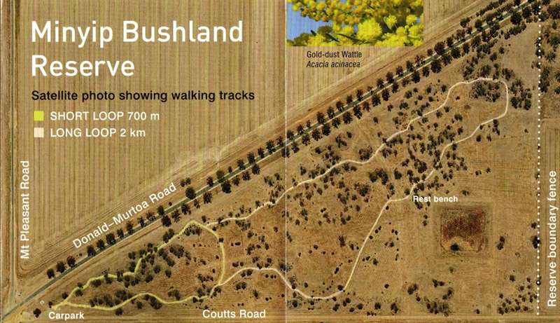 Minyip Bushland Reserve Map