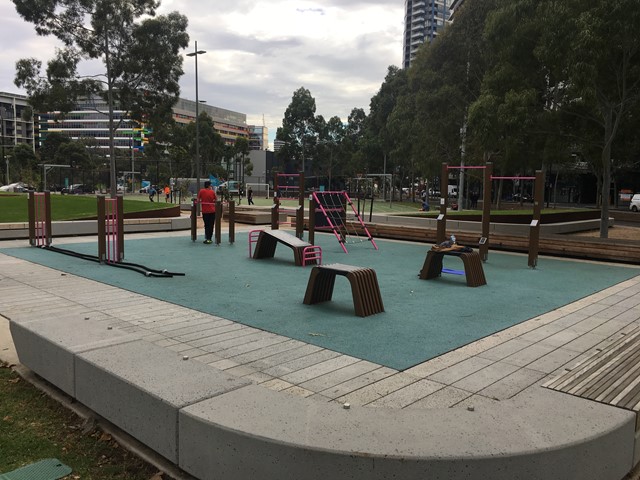 MPavilion Outdoor Gym (Docklands)