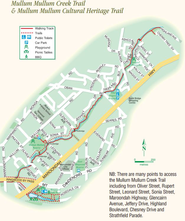 Mullum Mullum Creek Trail Walk (Ringwood - Croydon)