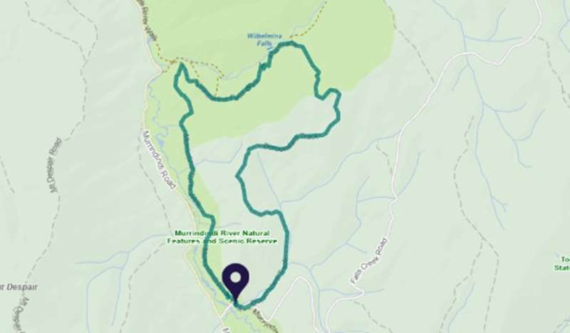 Murrindindi - Boroondara Track Circuit Map