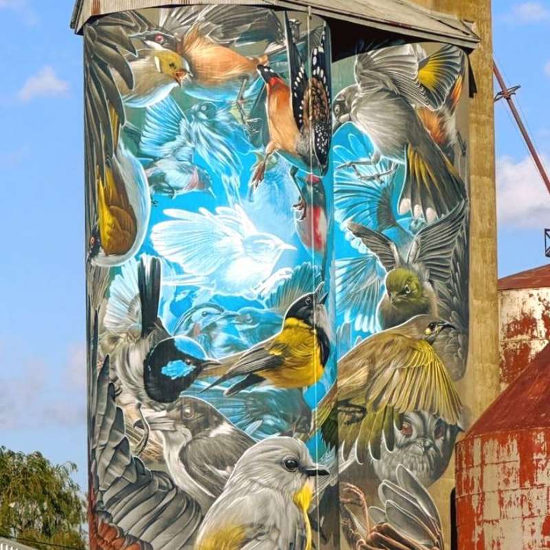 Murtoa Silo Art