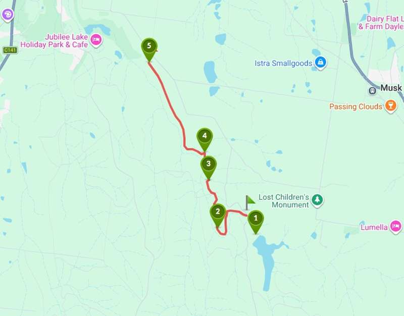 Musk Vale - Wombat Creek Walk