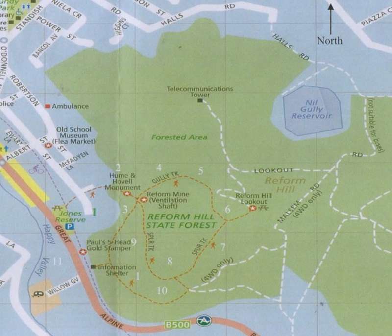 Myrtleford - Reform Hill Walk