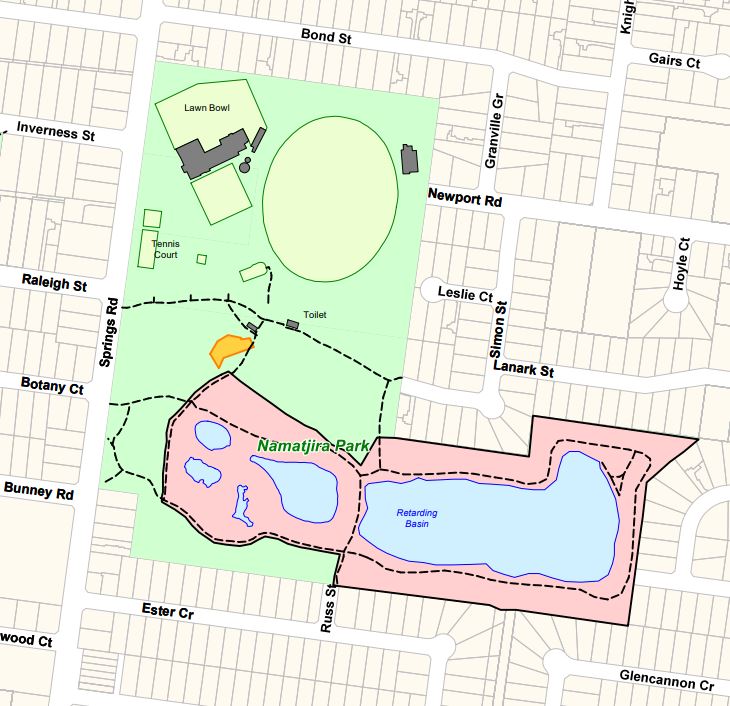 Namatjira Reserve Dog Off Leash Area (Clayton South)