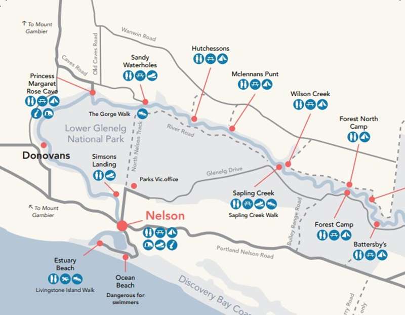 Nelson and Surrounds Walks Map