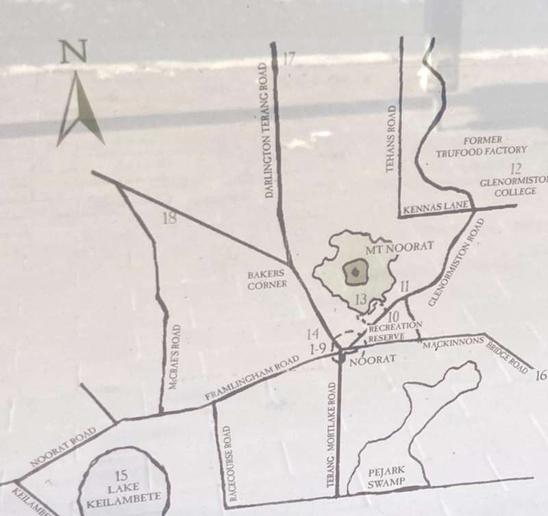 Alan Marshall Discovery Trail Map