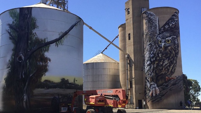 North East Victoria Silo Art Trail