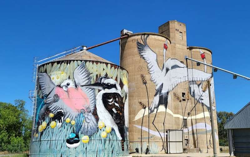 North East Victoria Silo Art Trail