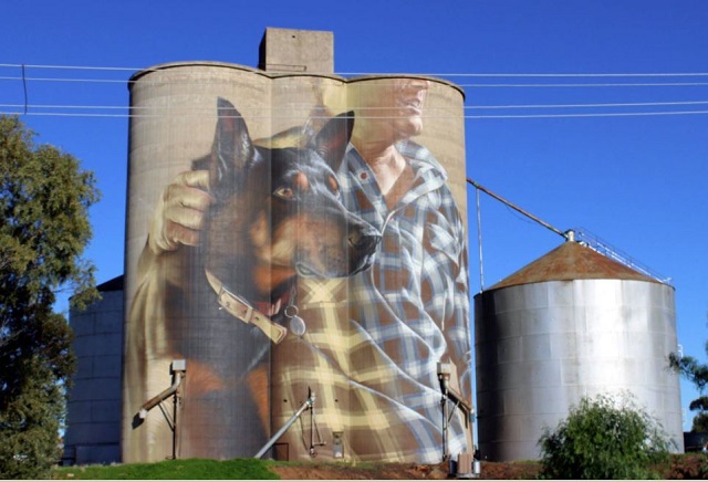 Nullawil Art Silos