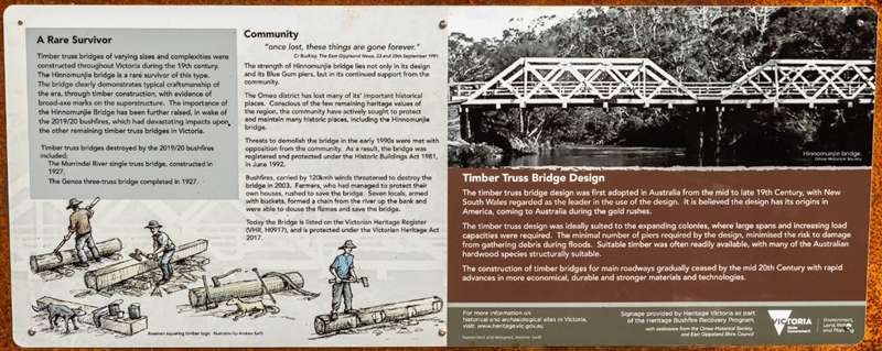 Omeo Valley - Hinnomunjie Bridge