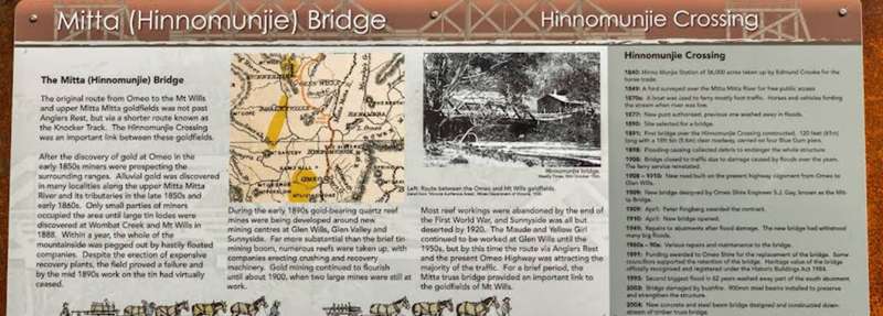 Omeo Valley - Hinnomunjie Bridge