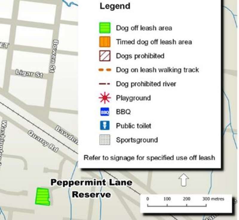Peppermint Lane Reserve Dog Off Leash Area (Woodend)