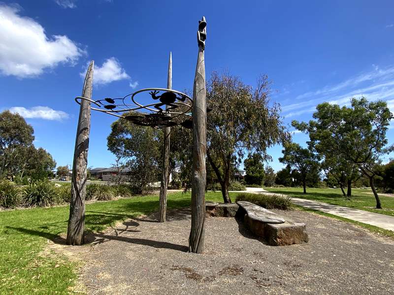 Percy Cherry Park Playground, Creekside Drive, Curlewis