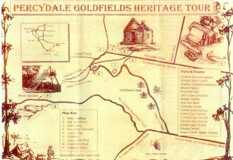 Percydale Goldfields Heritage Tour