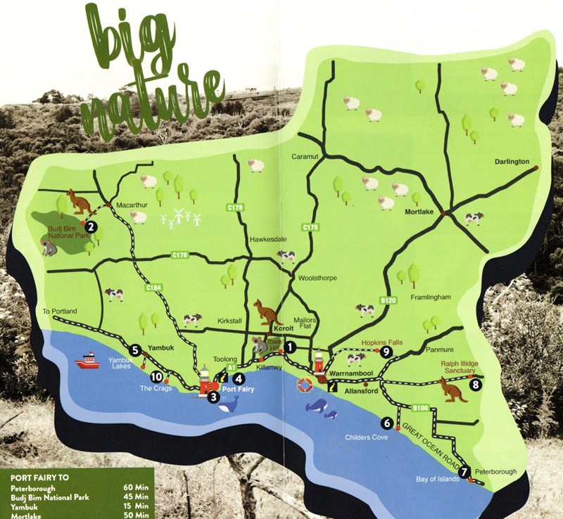 Port Fairy Big Nature Trail Map