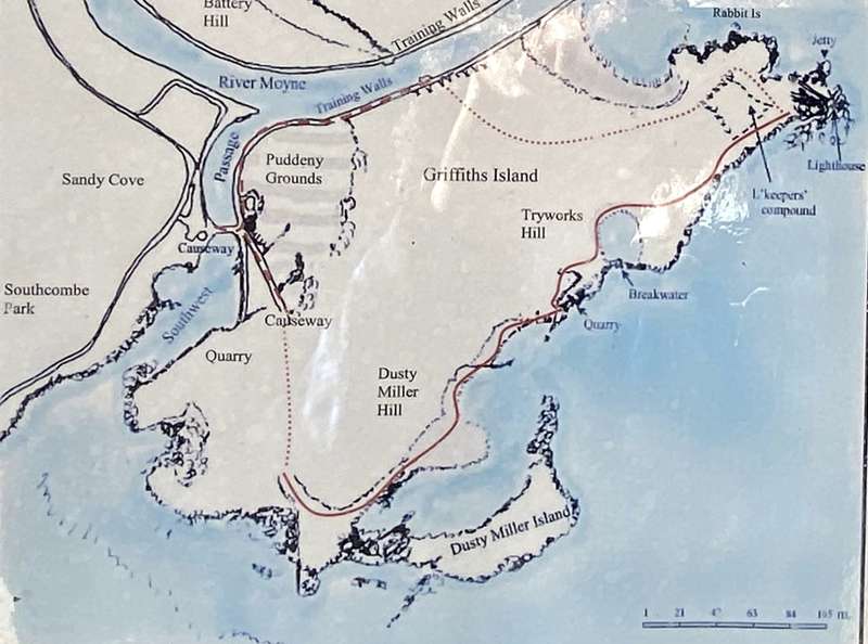 Port Fairy - Griffiths Island Map