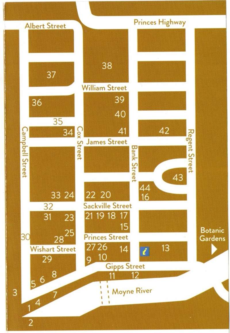 Port Fairy Heritage Trail Map