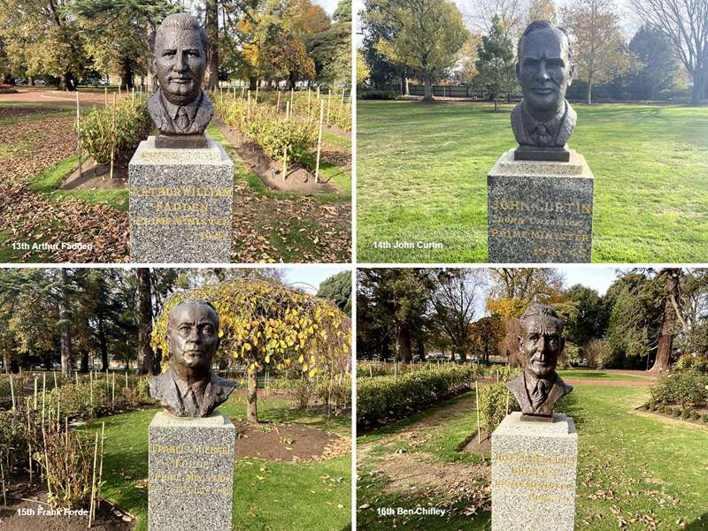 Ballarat Botanical Gardens Statues