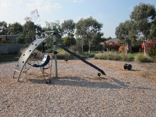 Princetown Drive Playground, Waterways