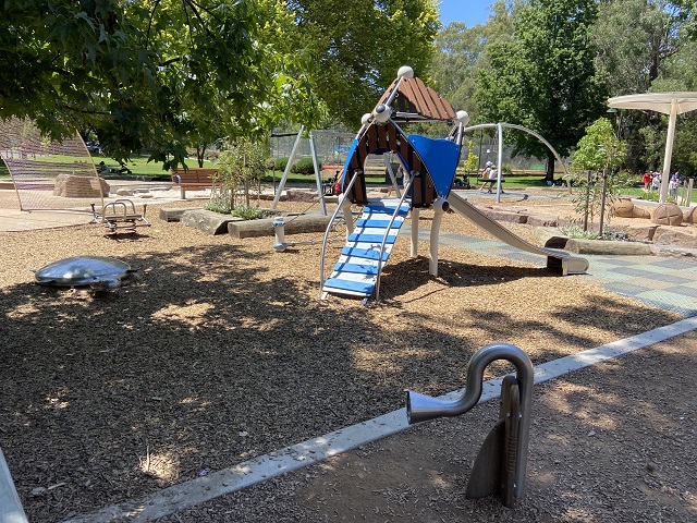 Queens Park District Playspace, Badger Creek Road, Healesville