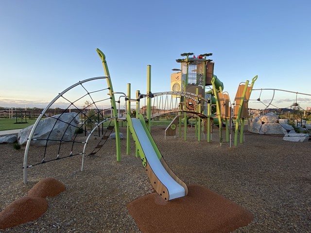 Raffles Walk Park Playground, Grandvista Boulevard, Werribee