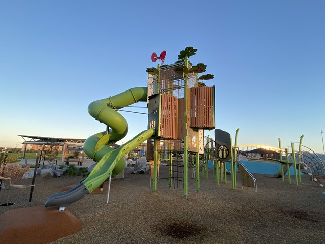 Raffles Walk Park Playground, Grandvista Boulevard, Werribee