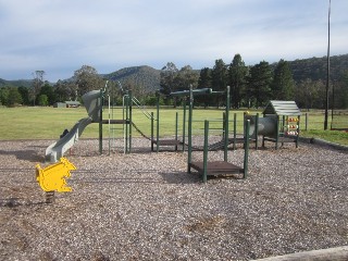 Pioneer Recreation Reserve Playground, Coronation Avenue, Bright