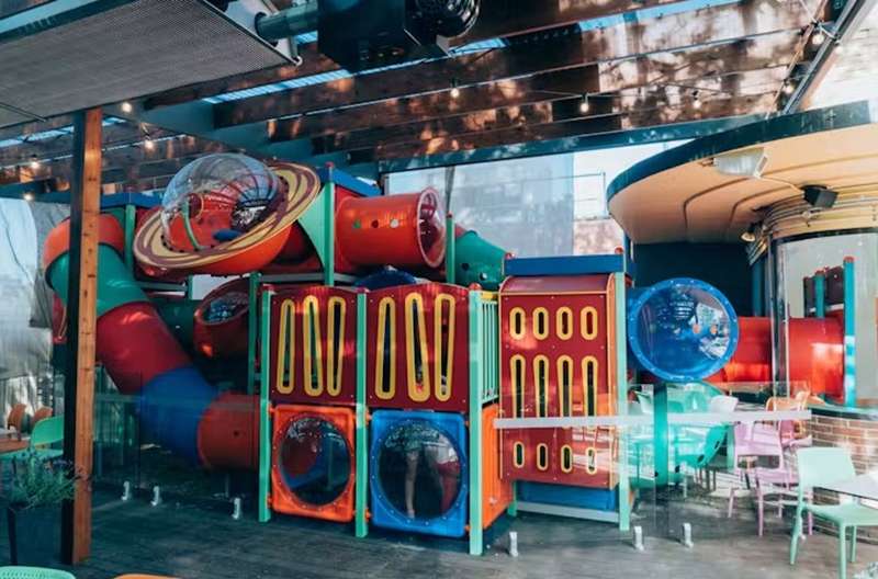 Restaurants / Cafes / Hotels with Playgrounds